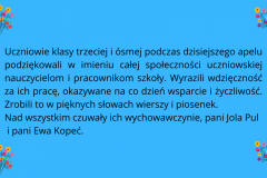 Dzień Edukacji Narodowej ZSS w Krynkach