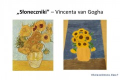 „Słoneczniki” – Vincenta van Gogha