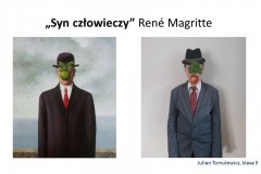 „Syn człowieczy” René Magritte
