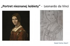 „Portret nieznanej kobiety” -  Leonardo da Vinci