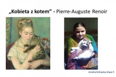 „Kobieta z kotem” - Pierre-Auguste Renoir